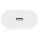Apple Φορτιστής Χωρίς Καλώδιο με Θύρα USB-C 20W Λευκός (Power Adapter MD3J4)