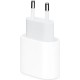 Apple Φορτιστής Χωρίς Καλώδιο με Θύρα USB-C 20W Λευκός (Power Adapter MD3J4)