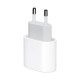 Apple Φορτιστής Χωρίς Καλώδιο με Θύρα USB-C 20W Λευκός (Power Adapter MD3J4)