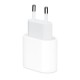 Apple Φορτιστής Χωρίς Καλώδιο με Θύρα USB-C 20W Λευκός (Power Adapter A2940)