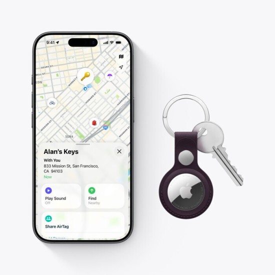 Apple AirTag 2nd Gen Apple Find My Λευκό Apple AirTag 2nd Gen Apple Find My Λευκό