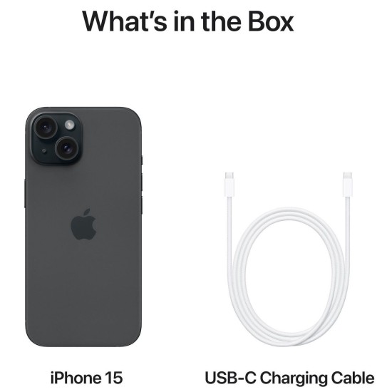 Apple iPhone 15 5G (6GB/128GB) Μαύρο Apple iPhone 15 5G (6GB/128GB) Μαύρο