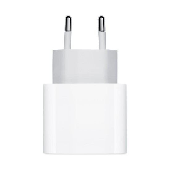 Apple Φορτιστής Χωρίς Καλώδιο με Θύρα USB-C 20W Λευκός (Power Adapter A2940)