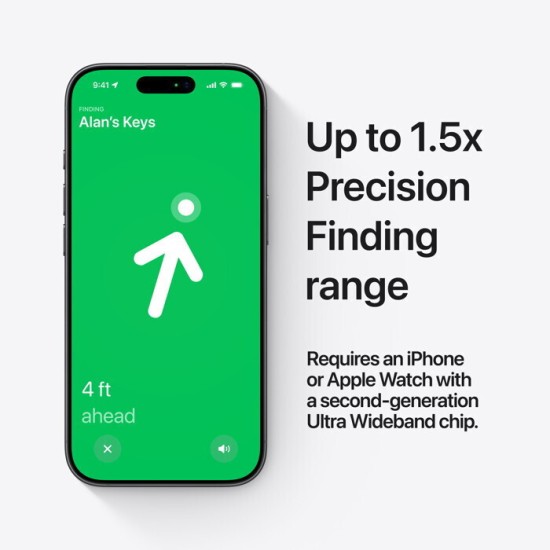 Apple AirTag 2nd Gen Apple Find My Λευκό Apple AirTag 2nd Gen Apple Find My Λευκό
