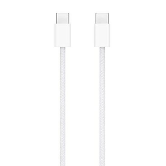 Apple Braided USB 2.0 Cable USB-C male - USB-C 60W Λευκό 1m MQKJ3ZM/A Apple Braided USB 2.0 Cable USB-C male - USB-C 60W Λευκό 1m MQKJ3ZM/A