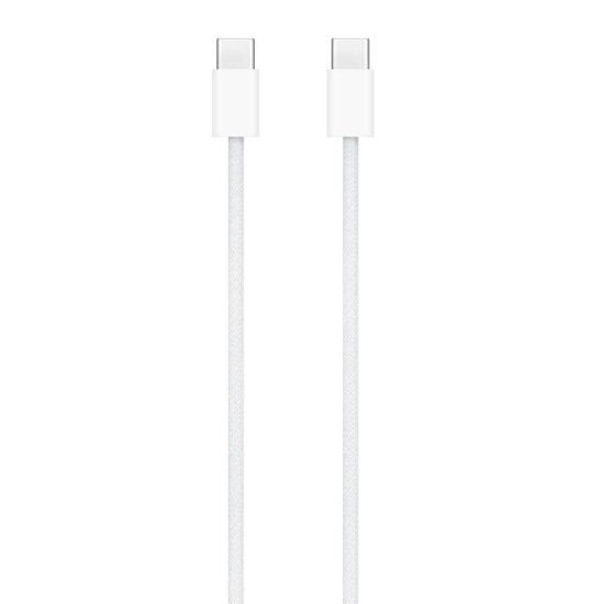 Apple Braided USB 2.0 Cable USB-C male - USB-C 60W Λευκό 1m MQKJ3ZM/A Apple Braided USB 2.0 Cable USB-C male - USB-C 60W Λευκό 1m MQKJ3ZM/A
