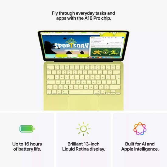 Apple MacBook Neo 13" IPS Retina Display (A18 Pro-6‑Core/8GB/256GB SSD/5‑Core GPU) Indigo (US Keyboard) Apple MacBook Neo 13" IPS Retina Display (A18 Pro-6‑Core/8GB/256GB SSD/5‑Core GPU) Indigo (US Keyboard)