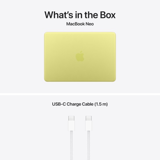 Apple MacBook Neo 13" IPS Retina Display (A18 Pro-6‑Core/8GB/256GB SSD/5‑Core GPU) Citrus (GR Keyboard)