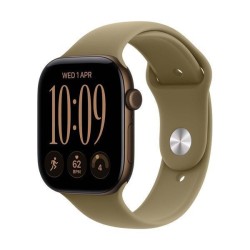 Apple Watch Series 12 Cellular Aluminium 42mm Αδιάβροχο με Παλμογράφο (Dark Bronze Aluminium with Olive Sport Band - S/M) Apple Watch Series 12 Cellular Aluminium 42mm Αδιάβροχο με Παλμογράφο (Dark Bronze Aluminium with Olive Sport Band - S/M)