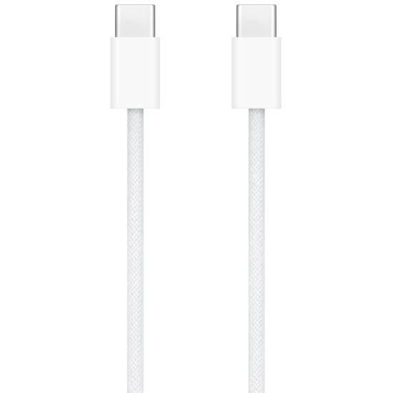 Apple Braided USB 2.0 Cable USB-C male - USB-C 60W Λευκό 1m MQKJ3ZM/A Apple Braided USB 2.0 Cable USB-C male - USB-C 60W Λευκό 1m MQKJ3ZM/A