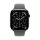 Apple Watch Series 11 Cellular Titanium 42mm Αδιάβροχο με eSIM και Παλμογράφο (Natural Titanium Case with Stone Grey Sport Band - S/M) Apple Watch Series 11 Cellular Titanium 42mm Αδιάβροχο με eSIM και Παλμογράφο (Natural Titanium Case with Stone Grey Sport Band - S/M)