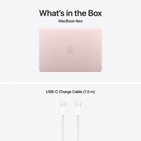 Apple MacBook Neo 13" IPS Retina Display (A18 Pro-6‑Core/8GB/512GB SSD/5‑Core GPU) Blush (GR Keyboard) Apple MacBook Neo 13" IPS Retina Display (A18 Pro-6‑Core/8GB/512GB SSD/5‑Core GPU) Blush (GR Keyboard)