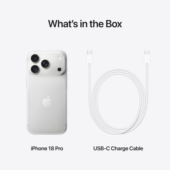 Apple iPhone 18 Pro (12/512GB) Silver Apple iPhone 18 Pro (12/512GB) Silver