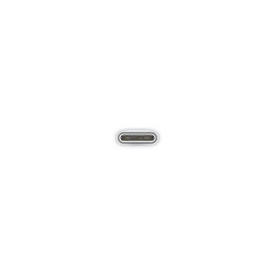Apple Braided USB 2.0 Cable USB-C male - USB-C 60W Λευκό 1m MQKJ3ZM/A