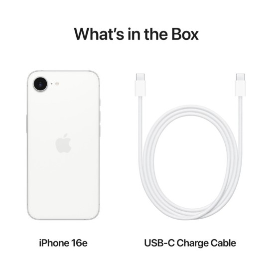 Apple iPhone 16e 5G (8GB/256GB) Λευκό Apple iPhone 16e 5G (8GB/256GB) Λευκό