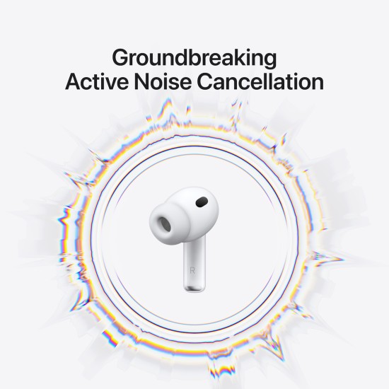 Apple AirPods Pro 3 In-ear Bluetooth Handsfree Ακουστικά με Αντοχή στον Ιδρώτα και Θήκη Φόρτισης Λευκά Apple AirPods Pro 3 In-ear Bluetooth Handsfree Ακουστικά με Αντοχή στον Ιδρώτα και Θήκη Φόρτισης Λευκά