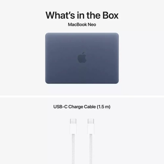 Apple MacBook Neo 13" IPS Retina Display (A18 Pro-6‑Core/8GB/256GB SSD/5‑Core GPU) Indigo (US Keyboard) Apple MacBook Neo 13" IPS Retina Display (A18 Pro-6‑Core/8GB/256GB SSD/5‑Core GPU) Indigo (US Keyboard)