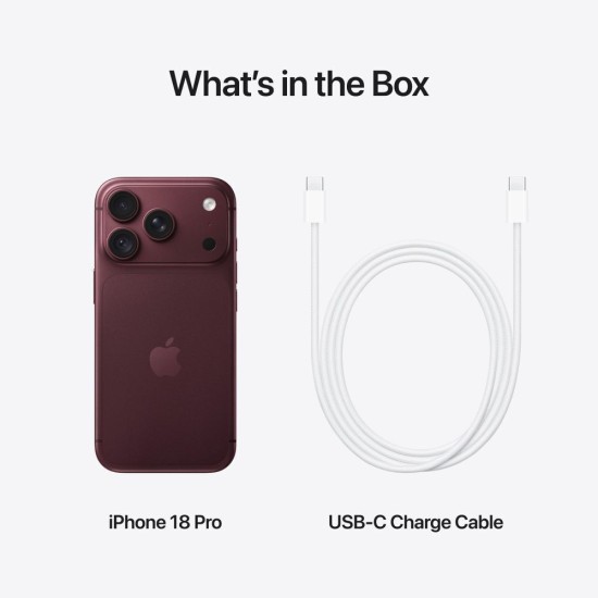 Apple iPhone 18 Pro (12/512GB) Burgundy