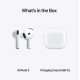 Apple AirPods 5 Earbud Bluetooth Handsfree Ακουστικά με Αντοχή στον Ιδρώτα και Θήκη Φόρτισης Λευκά Apple AirPods 5 Earbud Bluetooth Handsfree Ακουστικά με Αντοχή στον Ιδρώτα και Θήκη Φόρτισης Λευκά