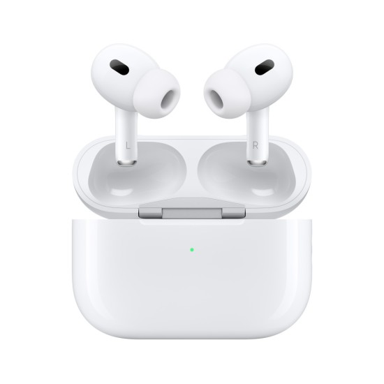 Apple AirPods Pro 2nd Generation In-ear Bluetooth Handsfree Ακουστικά με Αντοχή στον Ιδρώτα και Θήκη Φόρτισης Λευκά Apple AirPods Pro 2nd Generation In-ear Bluetooth Handsfree Ακουστικά με Αντοχή στον Ιδρώτα και Θήκη Φόρτισης Λευκά