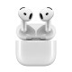 Apple AirPods 4 Earbud Bluetooth Handsfree Ακουστικά με Αντοχή στον Ιδρώτα και Θήκη Φόρτισης Λευκά